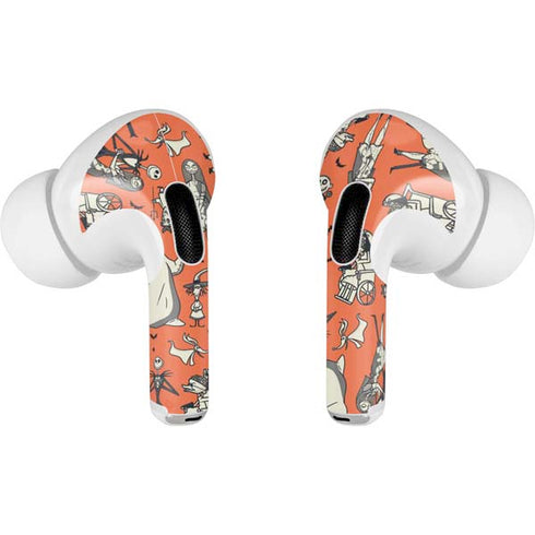 Disney The Nightmare Before Christmas Character Pattern print Apple AirPods Pro Skin